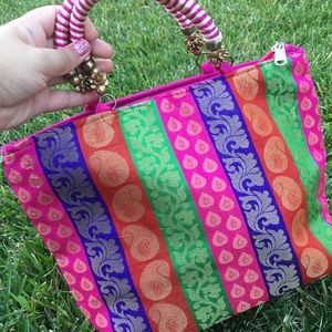 Indian cultural floral nice bag purse